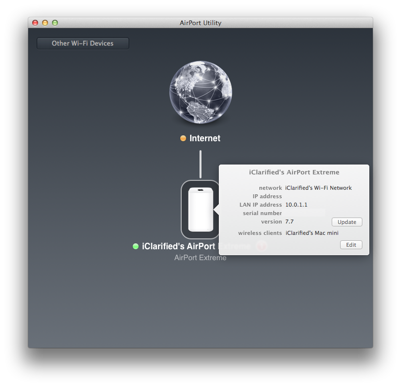 How to Transfer Your Configuration Settings From One AirPort Extreme or Time Capsule to Another