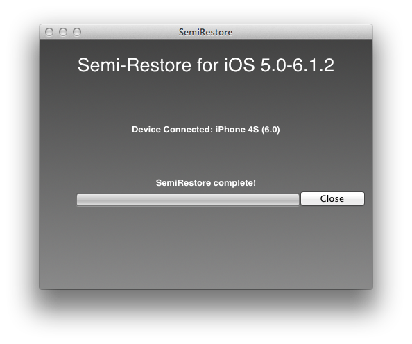 How to Wipe Your iPhone Without Losing Your Jailbreak Using Semi-Restore [Mac]