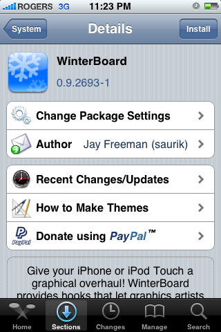 Kako prilagoditi vaš iPhone z uporabo WinterBoard-a