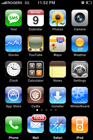 Cómo Personalizar Tu iPhone Usando WinterBoard