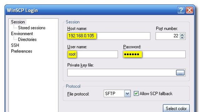 winscp iphone 4