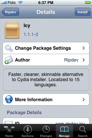 Como instalar y usar Icy Installer en el iPhone