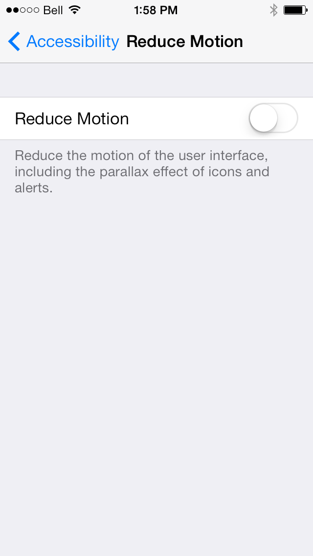 How to Disable the Animation and Parallax Effects in iOS 7 [Video]