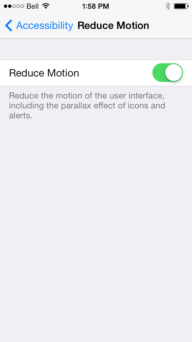 How to Disable the Animation and Parallax Effects in iOS 7 [Video]