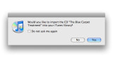 Import CD tracks into iTunes