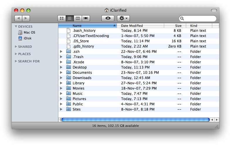 How to Show or Hide Hidden Files in OS X Finder