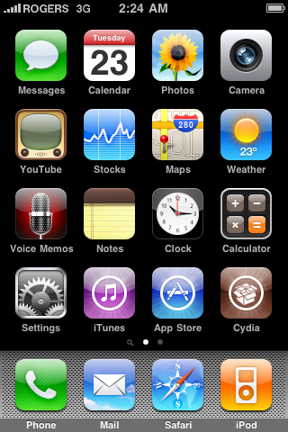Að aflæsa iPhone 3G á OS 3.0 með UltraSn0w