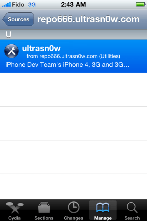 Kako otključati iPhone 4, 3GS, 3G koristeći UltraSn0w