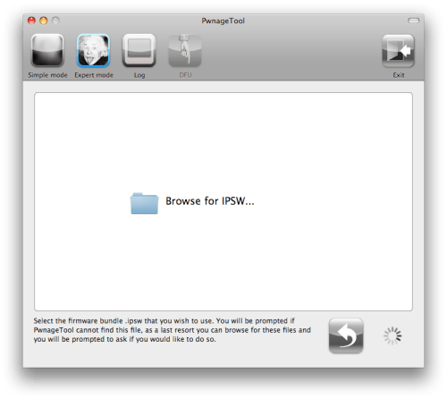 Jailbreak  iPhone 3G cu OS 3.0 folosind PwnageTool (Mac)