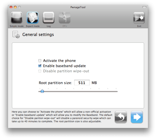 Jailbreak  iPhone 3G cu OS 3.0 folosind PwnageTool (Mac)