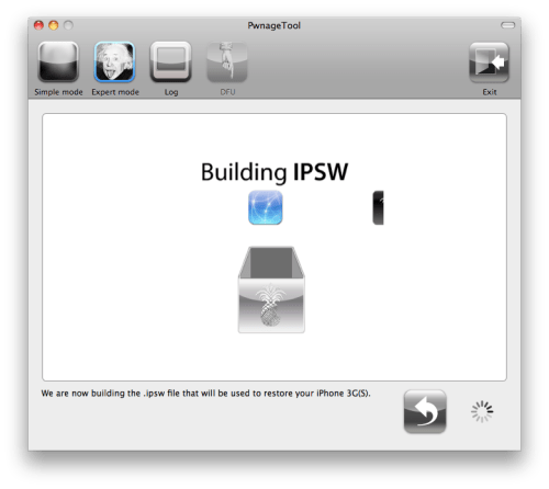 PwnageToold을 이용해 OS 3.1의 3G 아이폰 탈옥하는 방법 (맥 전용)