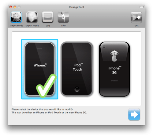 Hur du låser upp och jailbreakar din iPhone 2G med OS 3.0 med PwnageTool (Mac)