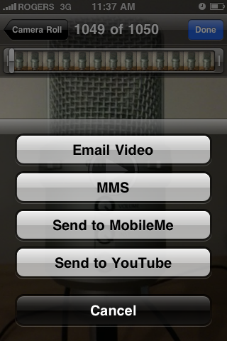 How to Record Video With Your iPhone 3G S