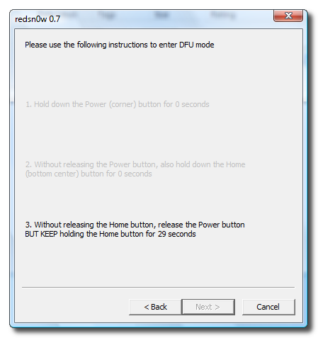 Come effetuare il Jailbreak per iPhone OS 3.0 Usando RedSn0w (Windows)