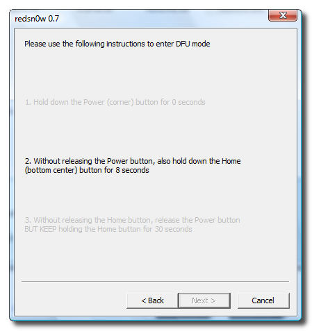 Comment désimlocker/Jailbreaker votre iPhone 2G OS 3.0 avec RedSn0w (Windows)