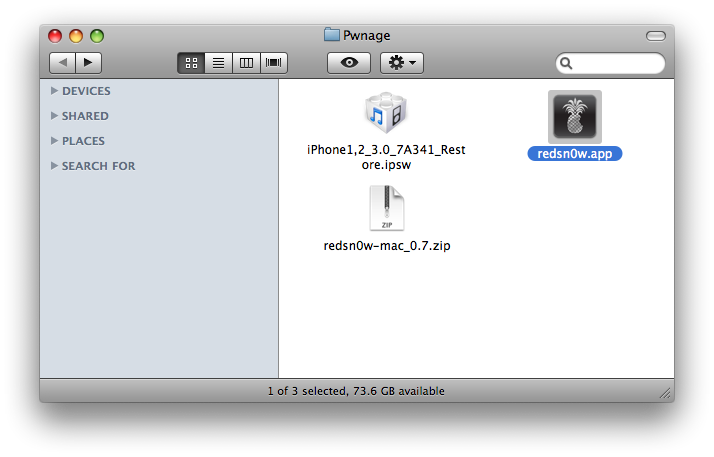 How to Jailbreak Your iPhone 3G on OS 3.0.x Using RedSn0w (Mac)