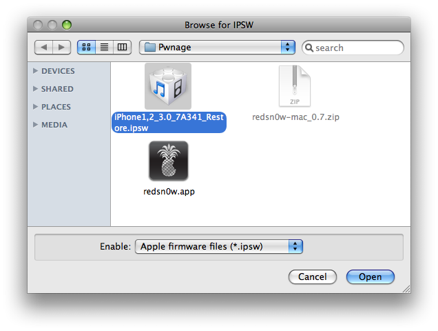 How to Jailbreak Your iPhone 3G on OS 3.0.x Using RedSn0w (Mac)