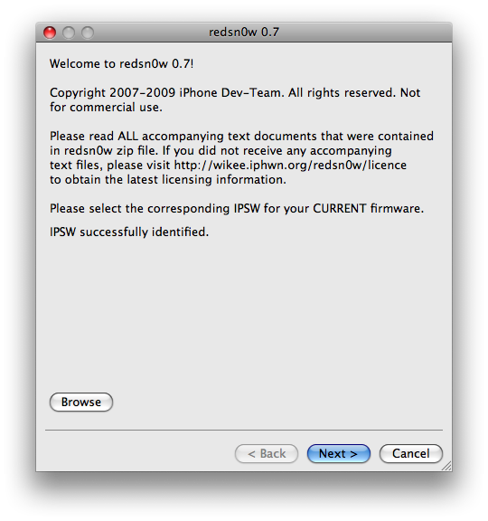 How to Jailbreak Your iPhone 3G on OS 3.0.x Using RedSn0w (Mac)