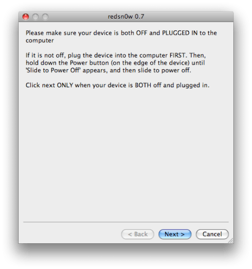 Como fazer o jailbreak no iPhone com o firmware 3.0 usando o RedSn0w (Mac)