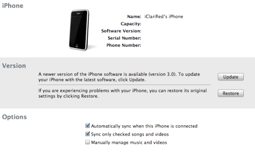 Como debloquear/liberar tu iPhone 2G con firmware 3.0 mediante RedSn0w (Mac)