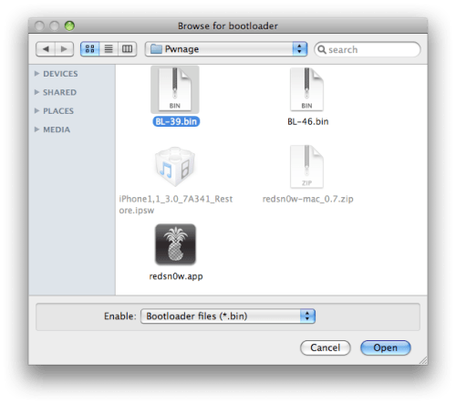 如何使用 RedSn0w 解锁和越狱 3.0.x 版本的一代 iPhone（Mac教程）
