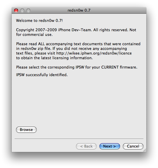 How to Jailbreak Your iPod Touch on OS 3.0 Using RedSn0w (Mac)