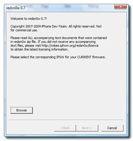 Jak Jailbreaknout váš iPod Touch s FW 3.0 pomocí RedSn0w (Windows)