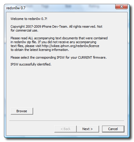 Como fazer Jailbreak em seu iPod Touch no firmware 3.0 usando o RedSn0w (Windows