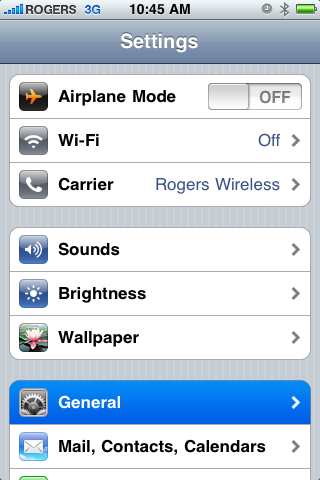 How to Show Battery Percentage on Your iPhone 3G S