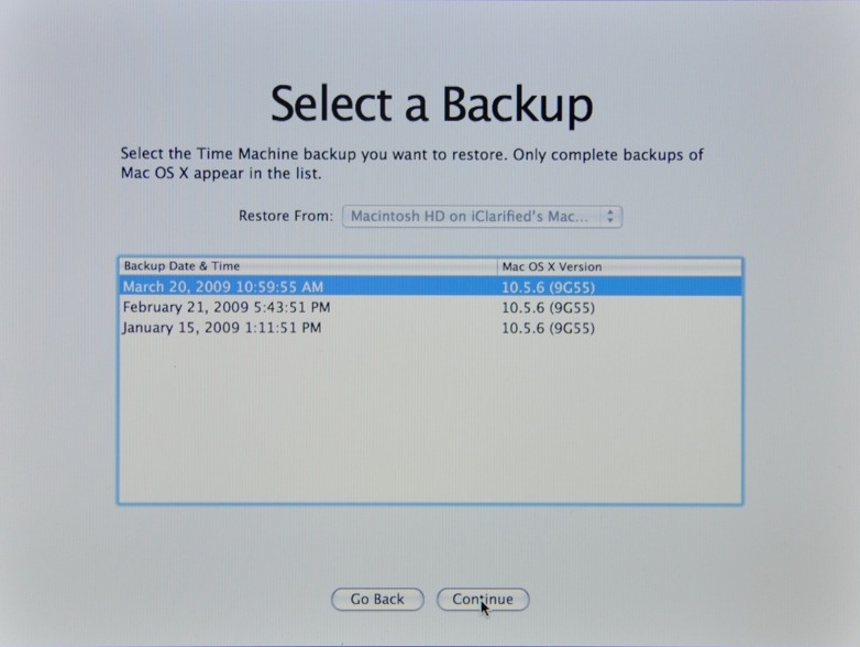 How to Do a Complete System Restore From a Time Machine Backup