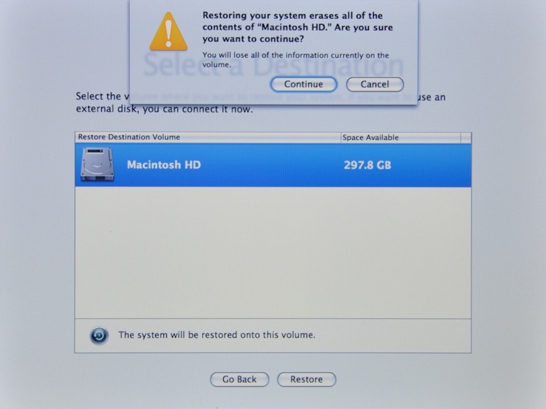 How to Do a Complete System Restore From a Time Machine Backup