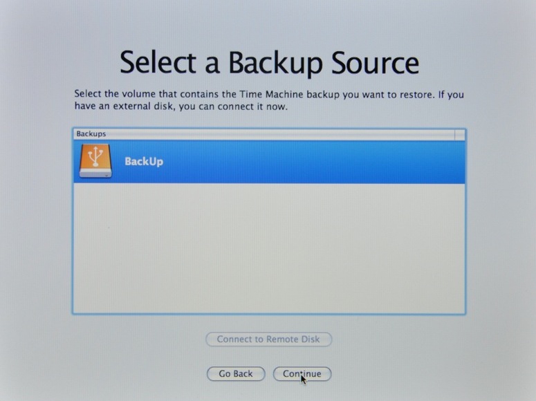 How to Do a Complete System Restore From a Time Machine Backup