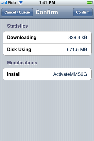 Så här aktiverar du MMS på din iPhone 2G