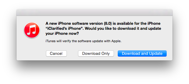 How to Update Your iPhone to the Latest Version of iOS Using iTunes [Mac]