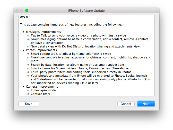 How to Update Your iPhone to the Latest Version of iOS Using iTunes [Mac]