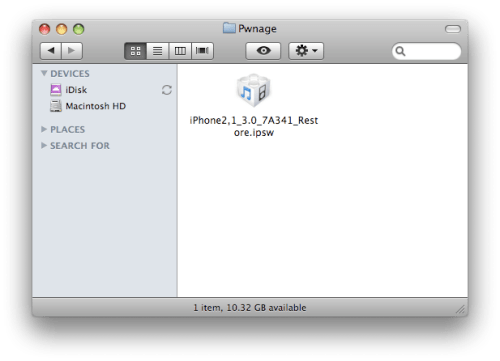 Como capturar el iBEC y el iBSS de tu iPhone 3GS (Mac)