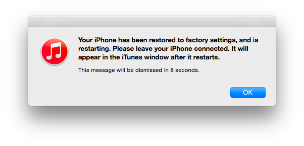 How to Restore Your iPhone to Factory Settings Using iTunes [Mac]