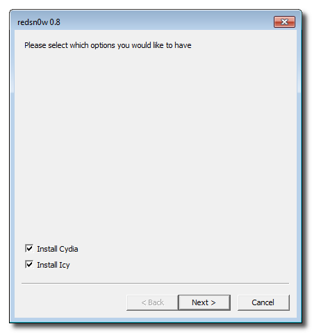 Comment Jailbreaker votre iPhone 3GS (OS 3.0.X) en utilisant RedSn0w (Windows)