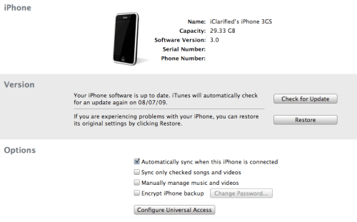 Comment &quot;Jailbreak&quot; votre iPhone 3GS sous OS 3.0 avec RedSn0w (Mac)