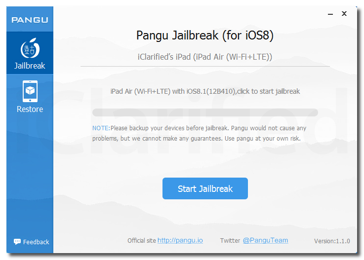 How to Jailbreak Your iPad Air 2, Air, 4, 3, 2, Mini Using Pangu8 (Windows) [iOS 8.1]