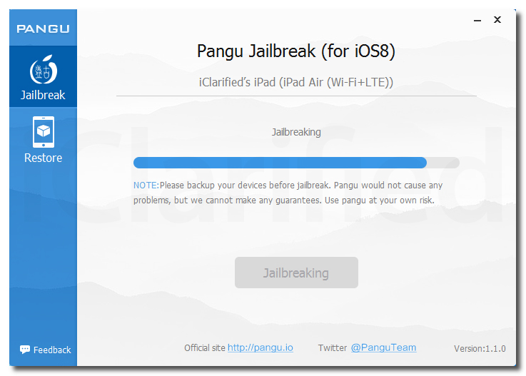 How to Jailbreak Your iPad Air 2, Air, 4, 3, 2, Mini Using Pangu8 (Windows) [iOS 8.1]