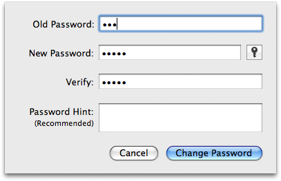 How to Change Your Mac OS X User Name and Password