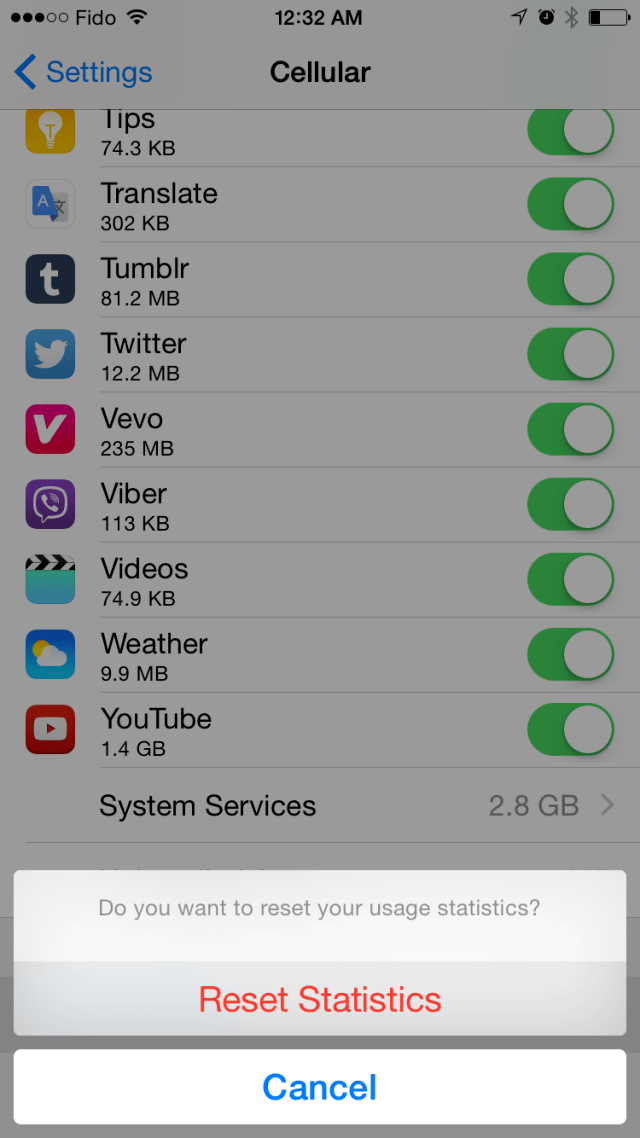 How to Reset Your iPhone&#039;s Cellular Data Usage Statistics [Video]