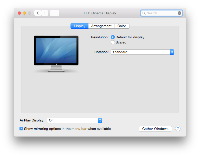 How to Display More Screen Resolution Options in Mac OS X