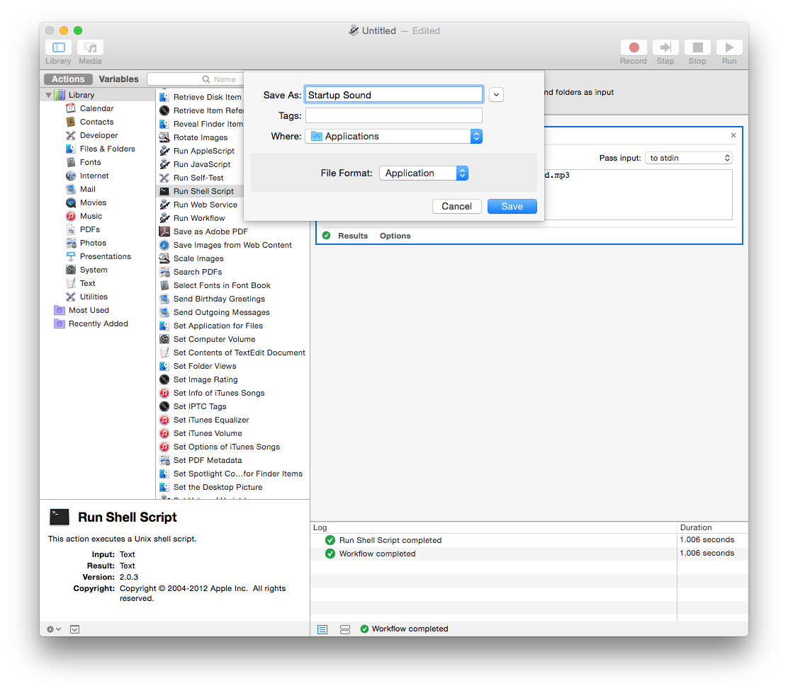 How to Add a Startup Sound to Mac OS X