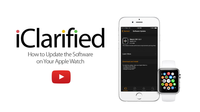 How to update the software on your apple watch video iclarified