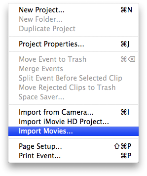 How to Rotate a Video Clip Using iMovie 08