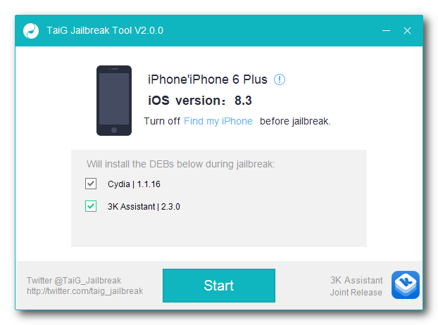 Como fazer o Jailbreak seu iPhone 6 Plus, 6, 5S, 5c, 5, 4s Usando Taig (Windows)