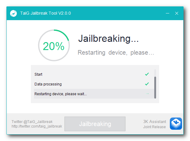 Como reparar um Taig iOS 8.3 Jailbreak Preso em 20%