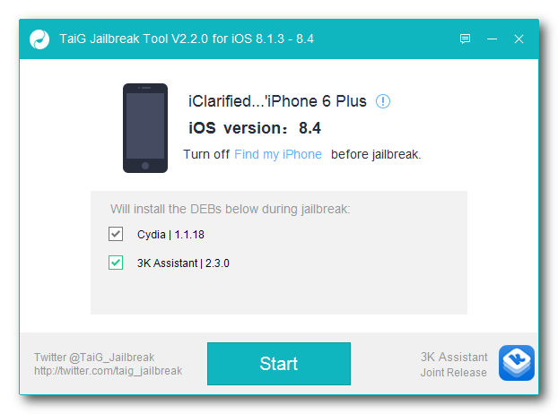How to Jailbreak Your iPhone 6 Plus, 6, 5s, 5c, 5, 4s Using TaiG (Windows) [iOS 8.4]
